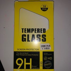 Glass screen protectors